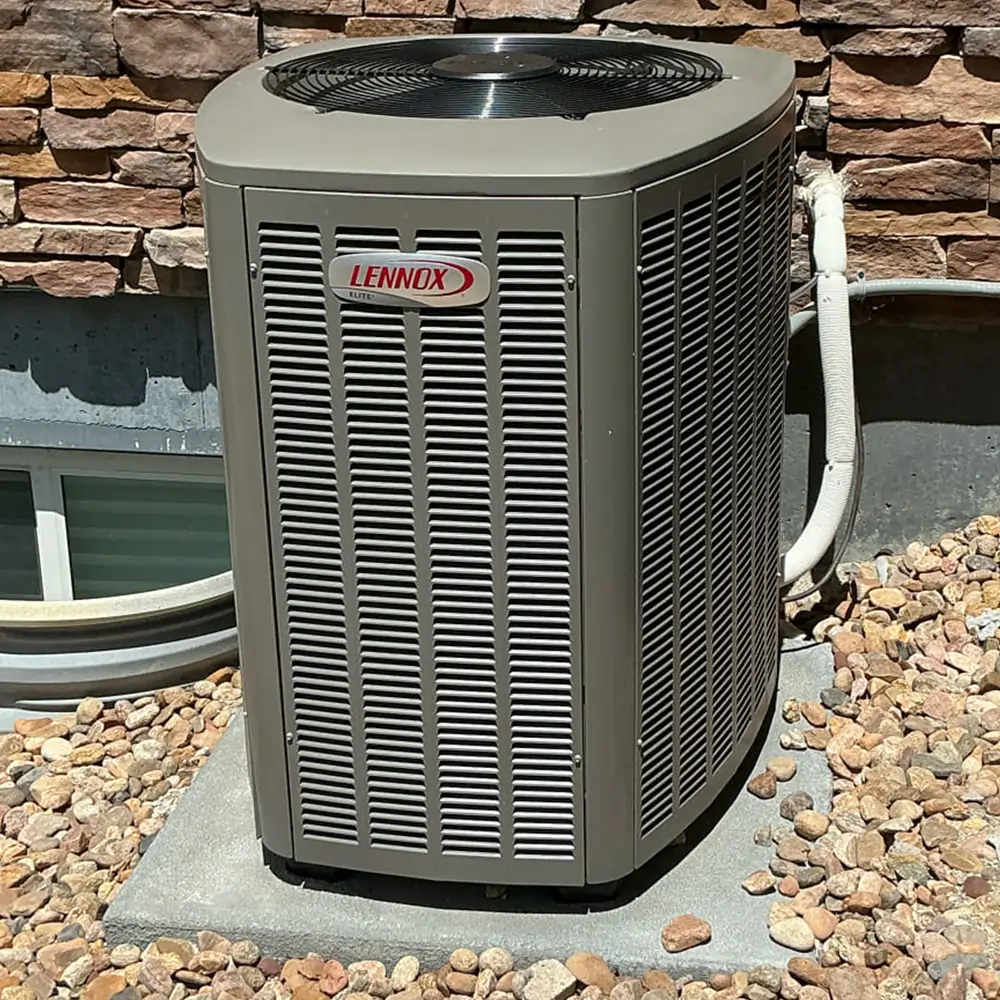 Professional AC installation completed with proper HVAC standards and workmanship